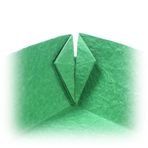 14th picture of flat open-square origami paper box