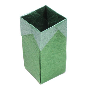 29th picture of tall square origami paper box