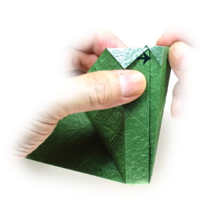 21th picture of tall square origami paper box II