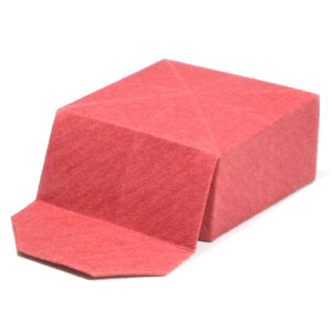 square origami cap