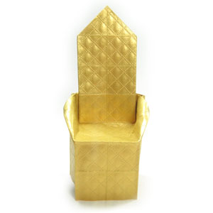31th picture of origami throne