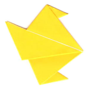 10th picture of traditional origami chick