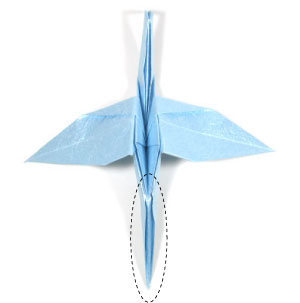 24th picture of flying origami crane