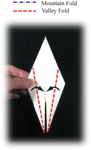 12th picture of flying origami crane II