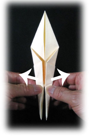 16th picture of flying origami crane II