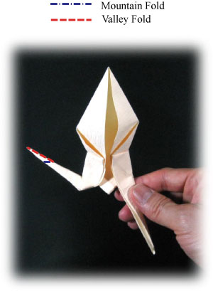 19th picture of flying origami crane II