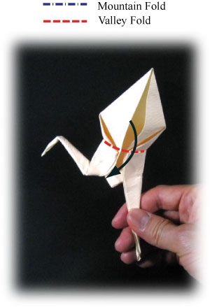 20th picture of flying origami crane II