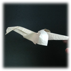 21th picture of flying origami crane III