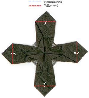 14th picture of Nestorian origami cross