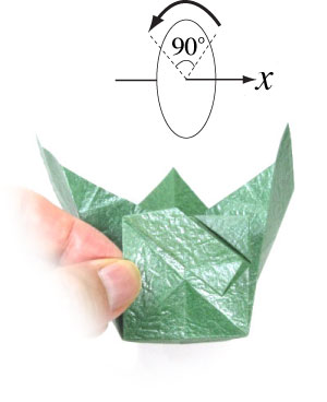 17th picture of closed origami cube