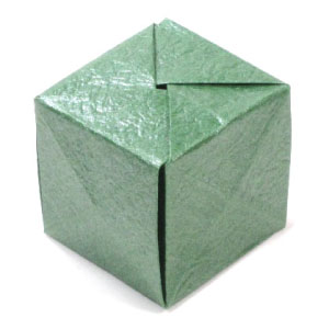 35th picture of closed origami cube