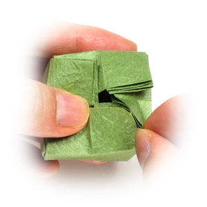 28th picture of closed origami cube II