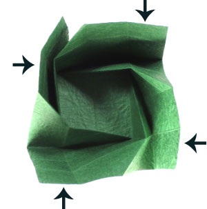 10th picture of closed origami cube III