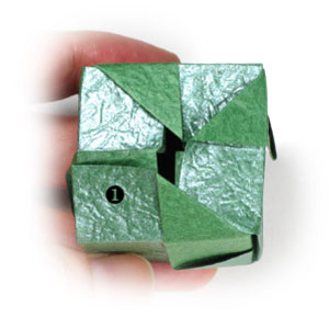 34th picture of closed origami cube III