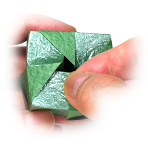 37th picture of closed origami cube III