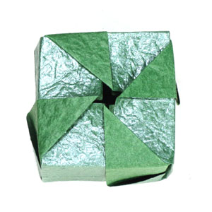 40th picture of closed origami cube III