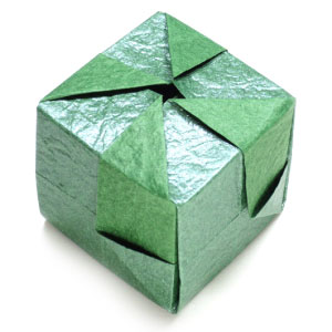41th picture of closed origami cube III