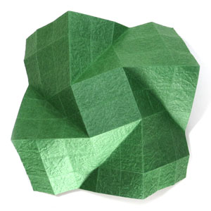 10th picture of closed origami cube IV