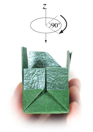 25th picture of closed origami cube IV
