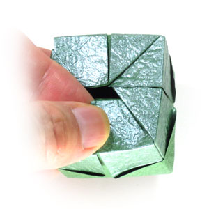 33th picture of closed origami cube IV