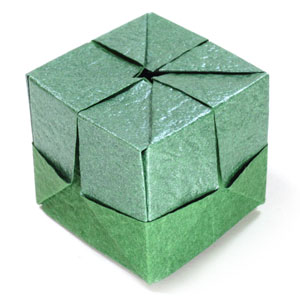 35th picture of closed origami cube IV