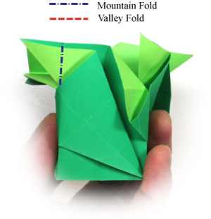 31th picture of origami cube with four kites