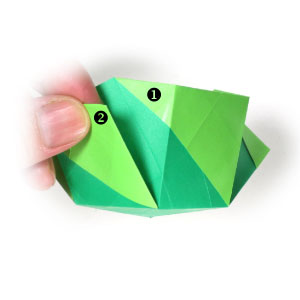 18th picture of origami open cube III