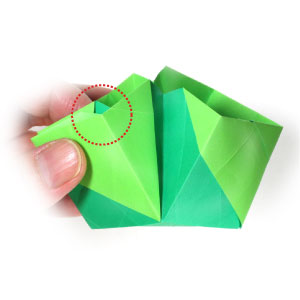22th picture of origami open cube III