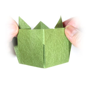 12th picture of origami open cube
