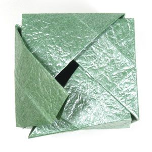 21th picture of simple origami cube