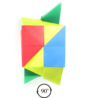 30th picture of traditional origami cube