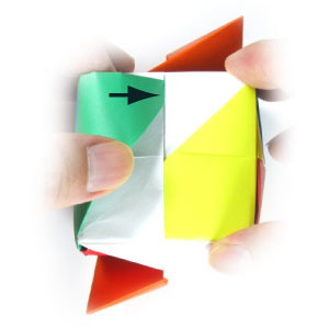 42th picture of traditional origami cube