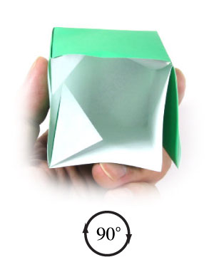 14th picture of traditional origami cube