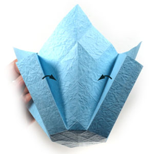 17th picture of simple 3D origami cup