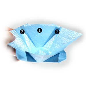 21th picture of simple 3D origami cup II