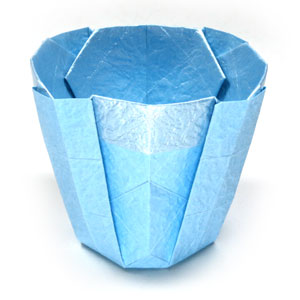 33th picture of simple 3D origami cup II