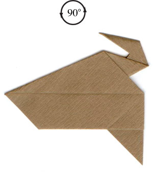 19th picture of simple origami pterosaur