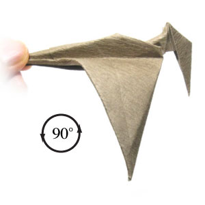 40th picture of simple origami pterosaur