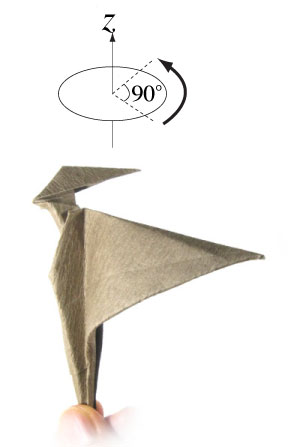 41th picture of simple origami pterosaur