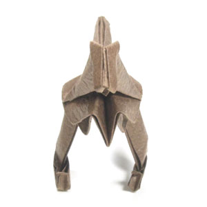 26th picture of simple origami velociraptor