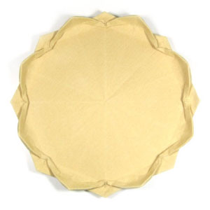 20th picture of flower origami dish