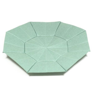 21th picture of octagon origami dish