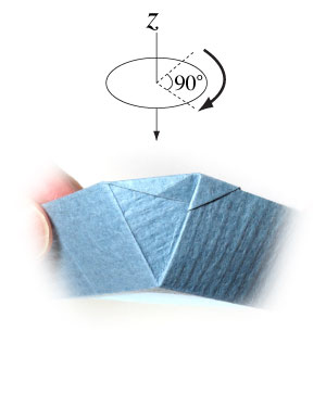 21th picture of square origami dish