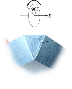 23th picture of square origami dish