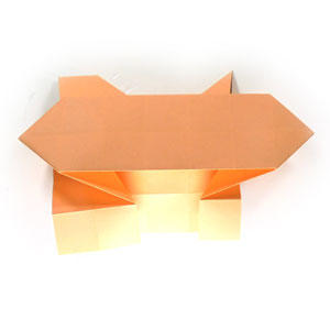 26th picture of standing origami puppy dog