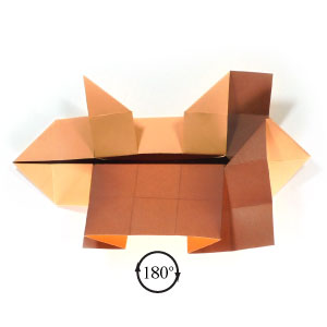28th picture of standing origami puppy dog