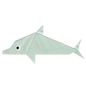 19th picture of traditional origami dolphin