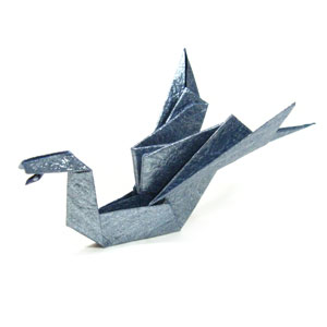 traditional origami dragon