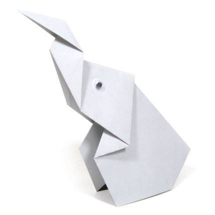 17th picture of shouting origami elephant