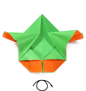 18th picture of origami elf's face